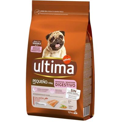 Marca Ultima Mini Sensitive Salmone Cibo per Cani Marca Ultima Mini Sensitive Salmone Cibo per Cani