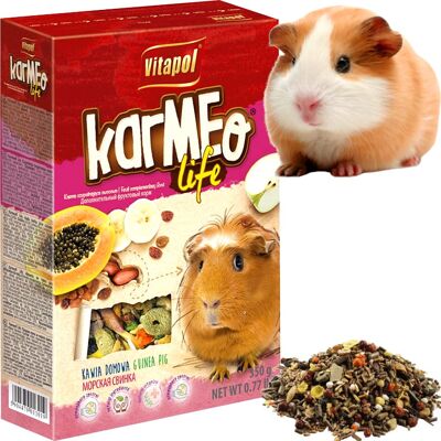 OEM Alimento Per Porcellini D'India / Frutta Per Porcellini D'India Vitapol Karmeo Life 350g OEM Alimento Per Porcellini D'India / Frutta Per Porcellini D'India Vitapol Karmeo Life 350g