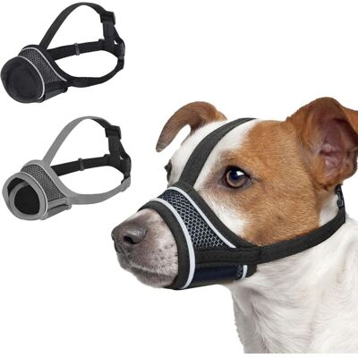XISRENS Set Di 2 Museruole Per Cani, Adatte A Cani Di Piccola E Media Taglia, Realizzate In Rete Morbida E Traspirante, Anti-masticazione E Anti-abbaio. XISRENS Set Di 2 Museruole Per Cani, Adatte A Cani Di Piccola E Media Taglia, Realizzate In Rete Morbida E Traspirante, Anti-masticazione E Anti-abbaio.