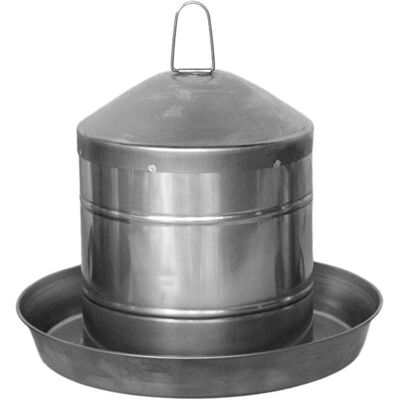 SUINGA - Abbeveratoio Per Polli 13l, In Acciaio Inox, Antiruggine, Senza Bpa, Senza Bordi Pericolosi, Erogatore D'Acqua Per Polli, 36x35 SUINGA - Abbeveratoio Per Polli 13l, In Acciaio Inox, Antiruggine, Senza Bpa, Senza Bordi Pericolosi, Erogatore D'Acqua Per Polli, 36x35