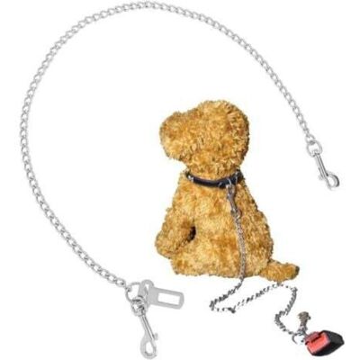 OEM Guinzaglio Per Cani, Catena In Acciaio Inossidabile, 104 Cm, Cintura Di Sicurezza Per Cani, Cinghia Di Sicurezza Per Animali Domestici Da Utilizzare In Auto. OEM Guinzaglio Per Cani, Catena In Acciaio Inossidabile, 104 Cm, Cintura Di Sicurezza Per Cani, Cinghia Di Sicurezza Per Animali Domestici Da Utilizzare In Auto.