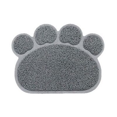 Zone Ciotola Per Cibo E Acqua Per Cani, Gatti E Cuccioli, In Pvc, A Forma Di Artiglio, Multicolore, 30 X 40 Cm (grigio) Zone Ciotola Per Cibo E Acqua Per Cani, Gatti E Cuccioli, In Pvc, A Forma Di Artiglio, Multicolore, 30 X 40 Cm (grigio)