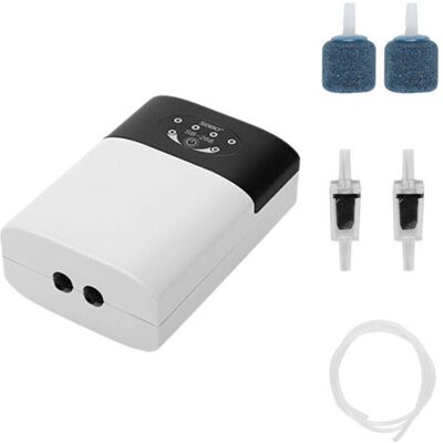 OEM Aeratore Per Acquario A Doppio Uso, Ricaricabile Tramite Usb, Con Pompa Di Ossigeno E Accessori Sb-268 +-crezuo OEM Aeratore Per Acquario A Doppio Uso, Ricaricabile Tramite Usb, Con Pompa Di Ossigeno E Accessori Sb-268 +-crezuo