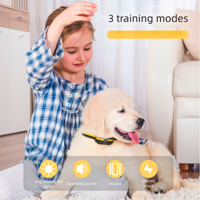 OEM Collare Per Addestramento Cani Ricaricabile Con Vibrazione, Suono E Stimolazione Elettrica, Impermeabile Ipx67, Adatto A Tutti I Cani - Altro OEM Collare Per Addestramento Cani Ricaricabile Con Vibrazione, Suono E Stimolazione Elettrica, Impermeabile Ipx67, Adatto A Tutti I Cani - Altro