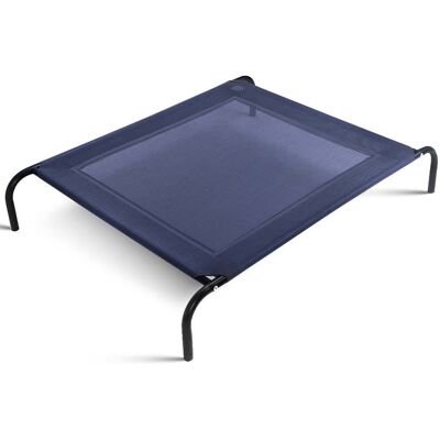 HELLOSHOP26 Cuccia Rialzata Per Cani 130 X 90 X 20 Cm Facile Da Trasportare Atmosfera Accogliente Ferro Grigio 200021048 HELLOSHOP26 Cuccia Rialzata Per Cani 130 X 90 X 20 Cm Facile Da Trasportare Atmosfera Accogliente Ferro Grigio 200021048