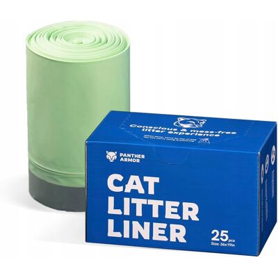 OEM Sacchetti Per Lettiera Per Gatti Con Cordino, Modello Panther Armor, 48x92 Cm, 25 Pezzi. OEM Sacchetti Per Lettiera Per Gatti Con Cordino, Modello Panther Armor, 48x92 Cm, 25 Pezzi.