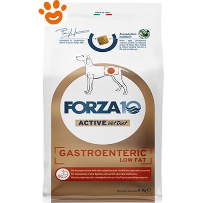 Forza10 Dog Active Vet Diet Gastroenteric a Basso Contenuto di Grassi - 10 Kg Forza10 Dog Active Vet Diet Gastroenteric a Basso Contenuto di Grassi - 10 Kg