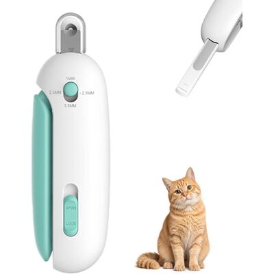 OEM Tagliaunghie Per Animali Domestici Con Protezione Antispruzzo - Verde OEM Tagliaunghie Per Animali Domestici Con Protezione Antispruzzo - Verde