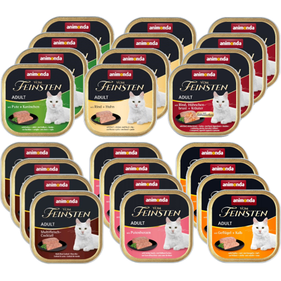 OEM Animonda Vom Feinsten Classic Cibo Umido Per Gatti, Mix Di Gusti, 24x100g OEM Animonda Vom Feinsten Classic Cibo Umido Per Gatti, Mix Di Gusti, 24x100g