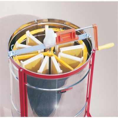 APICOLTURA.COM Smelatore Radiale Da 9 Favi Eco Con Gabbia In Plastica APICOLTURA.COM Smelatore Radiale Da 9 Favi Eco Con Gabbia In Plastica