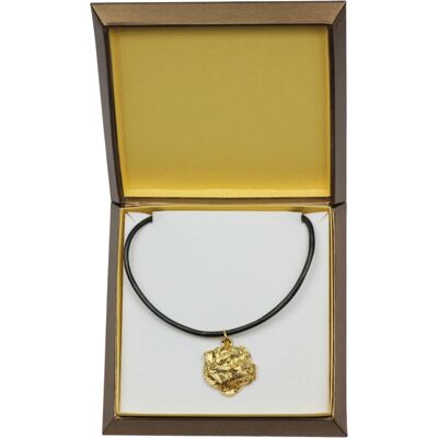 OEM Norfolk Terrier - Collana Con Ciondolo Per Cani In Confezione Regalo, Placcata In Oro Per Gli Amanti Dei Cani, Un Gioiello Di Grande Effetto Firmato Art-dog. OEM Norfolk Terrier - Collana Con Ciondolo Per Cani In Confezione Regalo, Placcata In Oro Per Gli Amanti Dei Cani, Un Gioiello Di Grande Effetto Firmato Art-dog.