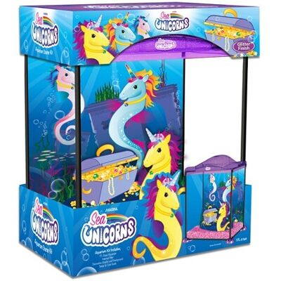 MARINA - Kit Unicorn Crystal Aquarium 17 L MARINA - Kit Unicorn Crystal Aquarium 17 L