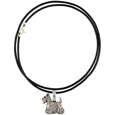 OEM Scottish Terrier, Aberdeen Terrier - Collana Con Ciondolo Placcato In Argento Per Gli Amanti Dei Cani, Gioiello Raffinato Di Art-dog OEM Scottish Terrier, Aberdeen Terrier - Collana Con Ciondolo Placcato In Argento Per Gli Amanti Dei Cani, Gioiello Raffinato Di Art-dog