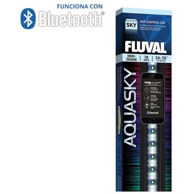 Fluval Aquasky Led Bluetooth 2.0 12w 38-61 Cm Fluval Aquasky Led Bluetooth 2.0 12w 38-61 Cm