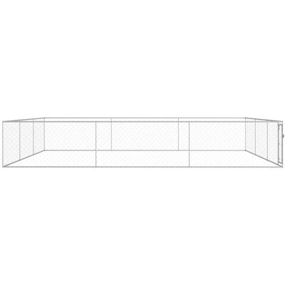 MAISON EXCLUSIVE - Canile Da Esterno In Acciaio Zincato 6x6x1 M MAISON EXCLUSIVE - Canile Da Esterno In Acciaio Zincato 6x6x1 M