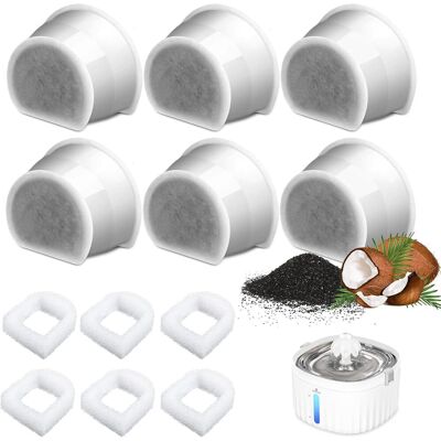OEM Fontana Per Gatti Drinkwell Con 6 Filtri A Carbone Di Ricambio, Filtro A Bolle Di Carbone Per Fontanelle Per Gatti, Filtro Drinkwell Per Fontanelle Per Gatti. OEM Fontana Per Gatti Drinkwell Con 6 Filtri A Carbone Di Ricambio, Filtro A Bolle Di Carbone Per Fontanelle Per Gatti, Filtro Drinkwell Per Fontanelle Per Gatti.