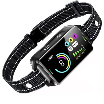 OEM Oplaadbare Hondengeblafbestrijdingshalsband Voor Alle Groottes, 5 Instelbare Sensitivityitslevels, Vibratie And Schokfuncties OEM Oplaadbare Hondengeblafbestrijdingshalsband Voor Alle Groottes, 5 Instelbare Sensitivityitslevels, Vibratie And Schokfuncties