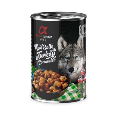 Polpette di Tacchino e Coriandolo Alpha Spirit - Cibo Umido per Cani Polpette di Tacchino e Coriandolo Alpha Spirit - Cibo Umido per Cani