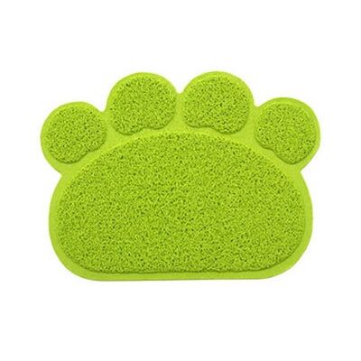 Zone Ciotola Per Cibo E Acqua Per Cani, Gatti E Cuccioli, In Pvc, A Forma Di Artiglio, Multicolore, 30 X 40 Cm (verde) Zone Ciotola Per Cibo E Acqua Per Cani, Gatti E Cuccioli, In Pvc, A Forma Di Artiglio, Multicolore, 30 X 40 Cm (verde)