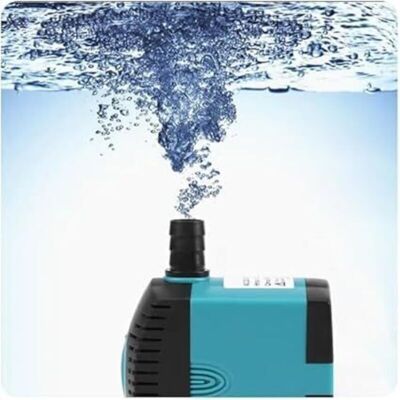 DPZO Pompa Sommergibile, 800 L/h, 15 W, Adatta Per Acquari, Fontane Da Giardino, Piscine, Vasche Per Pesci E Sistemi Idroponici, Con 2 Ugelli DPZO Pompa Sommergibile, 800 L/h, 15 W, Adatta Per Acquari, Fontane Da Giardino, Piscine, Vasche Per Pesci E Sistemi Idroponici, Con 2 Ugelli