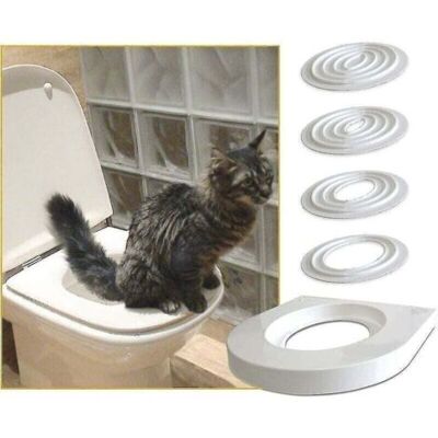 OEM Kit Per L'Addestramento Alla Toilette Del Gatto - Sistema Di Addestramento Alla Toilette Per Animali Domestici - Tappetino Per Lettiera Per Cuccioli OEM Kit Per L'Addestramento Alla Toilette Del Gatto - Sistema Di Addestramento Alla Toilette Per Animali Domestici - Tappetino Per Lettiera Per Cuccioli