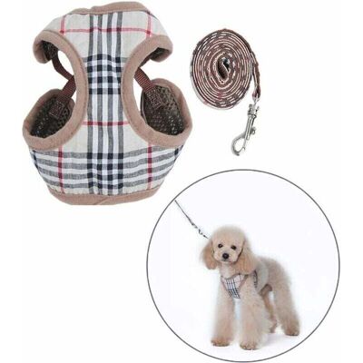 KZQ Set Pettorina E Guinzaglio Per Cani Di Piccola Taglia, Taglia Xs - Comodo E Sicuro - KZQ Set Pettorina E Guinzaglio Per Cani Di Piccola Taglia, Taglia Xs - Comodo E Sicuro -