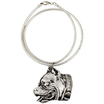 OEM American Pit Bull Terrier, Pit Bull, American Pit Bull Terrier, Pitbul, Apbt - Collana Per Cani, Gioielli Unici Per Amanti Dei Cani, Ciondolo A Forma Di Serpente Unico Di Art-dog OEM American Pit Bull Terrier, Pit Bull, American Pit Bull Terrier, Pitbul, Apbt - Collana Per Cani, Gioielli Unici Per Amanti Dei Cani, Ciondolo A Forma Di Serpente Unico Di Art-dog