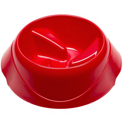 FERPLAST - Magnus Slow Ciotola Anti-ingozzamento Per Cani. Vari Colori E Misure.. Variante Small - Misure: 21.7 X 20.5 X H 10 Cm - 0.5 L - Rosso FERPLAST - Magnus Slow Ciotola Anti-ingozzamento Per Cani. Vari Colori E Misure.. Variante Small - Misure: 21.7 X 20.5 X H 10 Cm - 0.5 L - Rosso