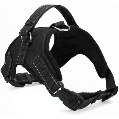 XISRENS Pettorina Per Cani Con Maniglia, Facile Da Controllare, Cinghia Pettorale Regolabile, Con Maniglia Di Controllo, Traspirante, Resistente. XISRENS Pettorina Per Cani Con Maniglia, Facile Da Controllare, Cinghia Pettorale Regolabile, Con Maniglia Di Controllo, Traspirante, Resistente.