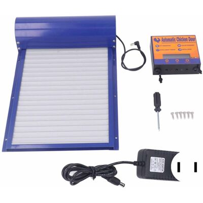 OEM Apriporta Automatico Per Pollaio A Batteria Con Timer, 100-240 V, Spina Usa. OEM Apriporta Automatico Per Pollaio A Batteria Con Timer, 100-240 V, Spina Usa.