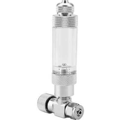 OEM Valvola A Spillo Per Serbatoio Acquario Per Sistema Di Regolazione Co2 (valvola Di Regolazione Fine A Doppia Testa + Contabollicine Senza Ritorno, 4) OEM Valvola A Spillo Per Serbatoio Acquario Per Sistema Di Regolazione Co2 (valvola Di Regolazione Fine A Doppia Testa + Contabollicine Senza Ritorno, 4)