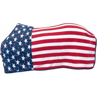 Protech 105 Cm, America Usa Flag: Coperta Per Cavalli Chicago Colori Usa In Pile Antipilling Con Chiusura Anteriore Protech 105 Cm, America Usa Flag: Coperta Per Cavalli Chicago Colori Usa In Pile Antipilling Con Chiusura Anteriore