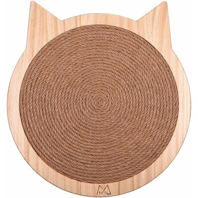 OEM Tiragraffi A Forma Di Gatto Per Gatti E Gattini, In Sisal, Da Parete, Con Ventose Resistenti, In Legno Massello. OEM Tiragraffi A Forma Di Gatto Per Gatti E Gattini, In Sisal, Da Parete, Con Ventose Resistenti, In Legno Massello.