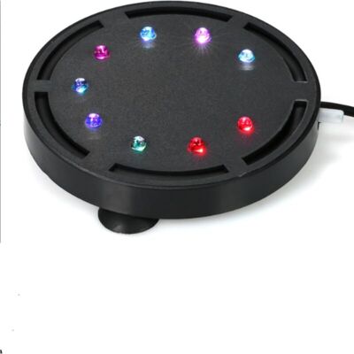 OEM Crrynuo Lampada A Bolle Led Per Acquario – 12,5 X 12,5 X 6 Cm, 9 Led, 1 W, 100–240 V, Silenziosa Con Ossigenazione OEM Crrynuo Lampada A Bolle Led Per Acquario – 12,5 X 12,5 X 6 Cm, 9 Led, 1 W, 100–240 V, Silenziosa Con Ossigenazione