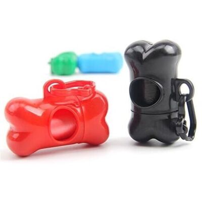 OEM Set Di 2 Dispenser Per Sacchetti Per Deiezioni Canine E Feline A Forma Di Osso Con 30 Sacchetti, Rosso E Nero, 94,5 Cm - Crezuo OEM Set Di 2 Dispenser Per Sacchetti Per Deiezioni Canine E Feline A Forma Di Osso Con 30 Sacchetti, Rosso E Nero, 94,5 Cm - Crezuo