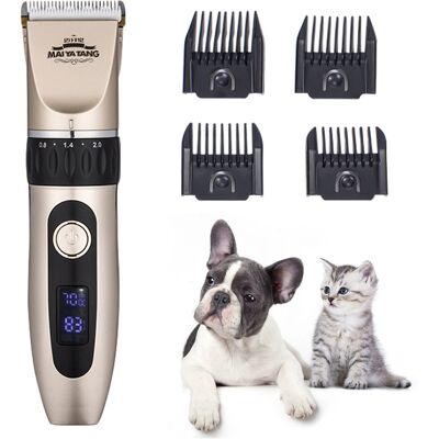 TREETALK Tosatrici Per Cani - Rifinitore Per Cani, Tosatrici Elettriche Per Animali Domestici, Tosatrici Per Cani, Tosatrici Per Gatti, Kit Per La Toelettatura TREETALK Tosatrici Per Cani - Rifinitore Per Cani, Tosatrici Elettriche Per Animali Domestici, Tosatrici Per Cani, Tosatrici Per Gatti, Kit Per La Toelettatura