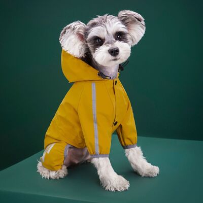 OEM Impermeabile Giallo A Forma Di L Per Cani, Impermeabile Con Cappuccio, Impermeabile Con Aperture Per Il Guinzaglio, Striscia Riflettente, Per Cani Di Piccola E Media Taglia, Leggero Per Avventure/pass OEM Impermeabile Giallo A Forma Di L Per Cani, Impermeabile Con Cappuccio, Impermeabile Con Aperture Per Il Guinzaglio, Striscia Riflettente, Per Cani Di Piccola E Media Taglia, Leggero Per Avventure/pass