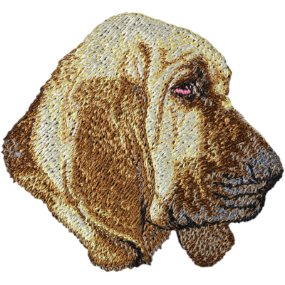 OEM Bloodhound, St. Hubert's Dog - Toppa A Forma Di Cane, Toppa Ricamata, Decorazione Unica Per Zaino Di Art-dog OEM Bloodhound, St. Hubert's Dog - Toppa A Forma Di Cane, Toppa Ricamata, Decorazione Unica Per Zaino Di Art-dog