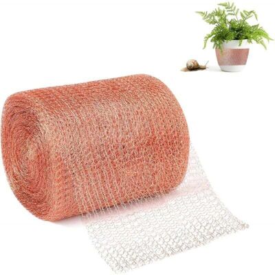 KZQ Rete In Rame 12,7 Cm X 6 M Contro Lumache E Limacce, Protezione Per Il Giardino, Doppia Rete Anti-roditori Per Aiuole Rialzate - KZQ Rete In Rame 12,7 Cm X 6 M Contro Lumache E Limacce, Protezione Per Il Giardino, Doppia Rete Anti-roditori Per Aiuole Rialzate -