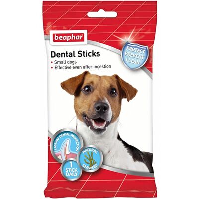 beaphar Sticchi Dentali Per Cani Di Piccola Taglia, 7 Uds beaphar Sticchi Dentali Per Cani Di Piccola Taglia, 7 Uds