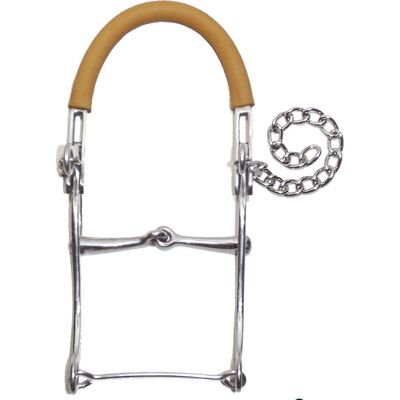 SARTORE Hackamore Con Morso In Acciaio Inox E Nasiera Rivestita In Gomma SARTORE Hackamore Con Morso In Acciaio Inox E Nasiera Rivestita In Gomma