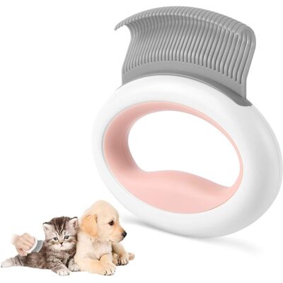 Zone Pettine Per Gatti, Spazzola Per Cani E Gatti, Setole Corte E Lunghe Per Un Massaggio Rilassante E Per Districare I Nodi (rosa, Confezionato Separatamente) Zone Pettine Per Gatti, Spazzola Per Cani E Gatti, Setole Corte E Lunghe Per Un Massaggio Rilassante E Per Districare I Nodi (rosa, Confezionato Separatamente)