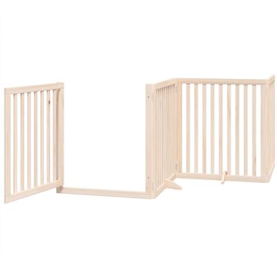 HELLOSHOP26 Cancelletto Di Sicurezza Per Animali Domestici Porta Pieghevole 10 Pannelli Legno Di Pioppo Marrone 020023107 HELLOSHOP26 Cancelletto Di Sicurezza Per Animali Domestici Porta Pieghevole 10 Pannelli Legno Di Pioppo Marrone 020023107