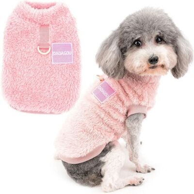 OEM Maglione In Pile Per Cani Di Piccola Taglia, Caldo, Morbido E Soffice Cappotto Invernale Con Anello A D Per Pettorina E Guinzaglio, Giacca Per Cuccioli/gatti, Abbigliamento Per Chihuahua/yorkshire Ter OEM Maglione In Pile Per Cani Di Piccola Taglia, Caldo, Morbido E Soffice Cappotto Invernale Con Anello A D Per Pettorina E Guinzaglio, Giacca Per Cuccioli/gatti, Abbigliamento Per Chihuahua/yorkshire Ter