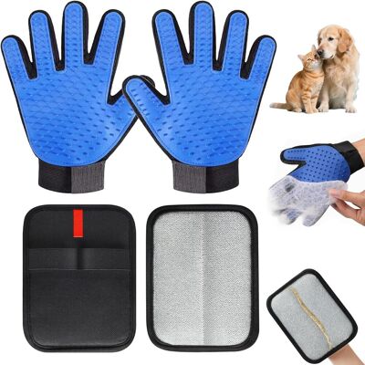 Neptune Guanti Per Peli Di Gatto + 2 Guanti Per Peli Di Gatto, Guanti Antistatici, Efficaci E Delicati Per La Rimozione Dei Peli Di Animali Domestici, Traspiranti Con Funzione Massaggiante, Adatti Per Animali Neptune Guanti Per Peli Di Gatto + 2 Guanti Per Peli Di Gatto, Guanti Antistatici, Efficaci E Delicati Per La Rimozione Dei Peli Di Animali Domestici, Traspiranti Con Funzione Massaggiante, Adatti Per Animali