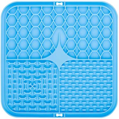 OEM Tappetino Da Leccare Per Cani, 20x20 Cm, Con Spatola In Silicone, Tappetino Da Leccare Per Gatti Senza Bpa Con Ventosa Per Bagno, Addestramento E Toelettatura (blu) OEM Tappetino Da Leccare Per Cani, 20x20 Cm, Con Spatola In Silicone, Tappetino Da Leccare Per Gatti Senza Bpa Con Ventosa Per Bagno, Addestramento E Toelettatura (blu)