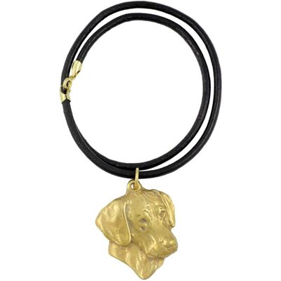 OEM Rhodesian Ridgeback, Cane Leone Africano - Collana Con Ciondolo Placcato Oro In Confezione Regalo Per Gli Amanti Dei Cani, Un Gioiello Di Grande Effetto Firmato Art-dog. OEM Rhodesian Ridgeback, Cane Leone Africano - Collana Con Ciondolo Placcato Oro In Confezione Regalo Per Gli Amanti Dei Cani, Un Gioiello Di Grande Effetto Firmato Art-dog.