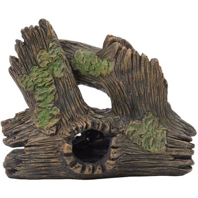 RELAXDAYS Decorazione Per Acquario, Tronco In Poliresina, Hxlxp: 17 X 20 X 10 Cm, Per Acqua Dolce E Salata, Marrone RELAXDAYS Decorazione Per Acquario, Tronco In Poliresina, Hxlxp: 17 X 20 X 10 Cm, Per Acqua Dolce E Salata, Marrone