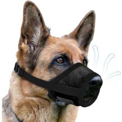 OEM Museruola Antiabbaio Regolabile Con Anello In Rete Autoadesivo. Museruola Antiabbaio Regolabile Per Cani Di Taglia Grande, Media E Piccola (l, Nera) OEM Museruola Antiabbaio Regolabile Con Anello In Rete Autoadesivo. Museruola Antiabbaio Regolabile Per Cani Di Taglia Grande, Media E Piccola (l, Nera)