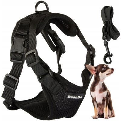 OEM Imbracatura Per Cani S Senza Pressione Nera (100) Gaba OEM Imbracatura Per Cani S Senza Pressione Nera (100) Gaba